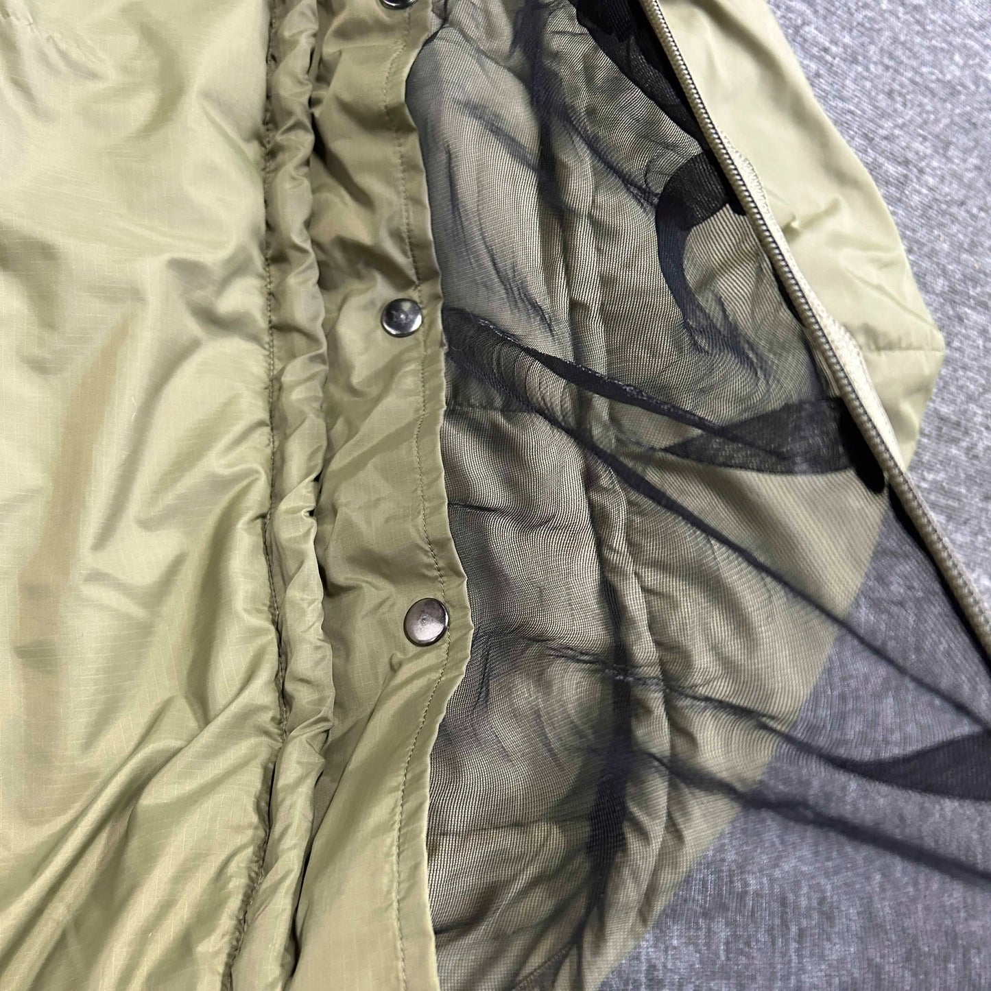 Mosquito-Net Hooded Sleeping Bag (QS-SB-002) – product view 6