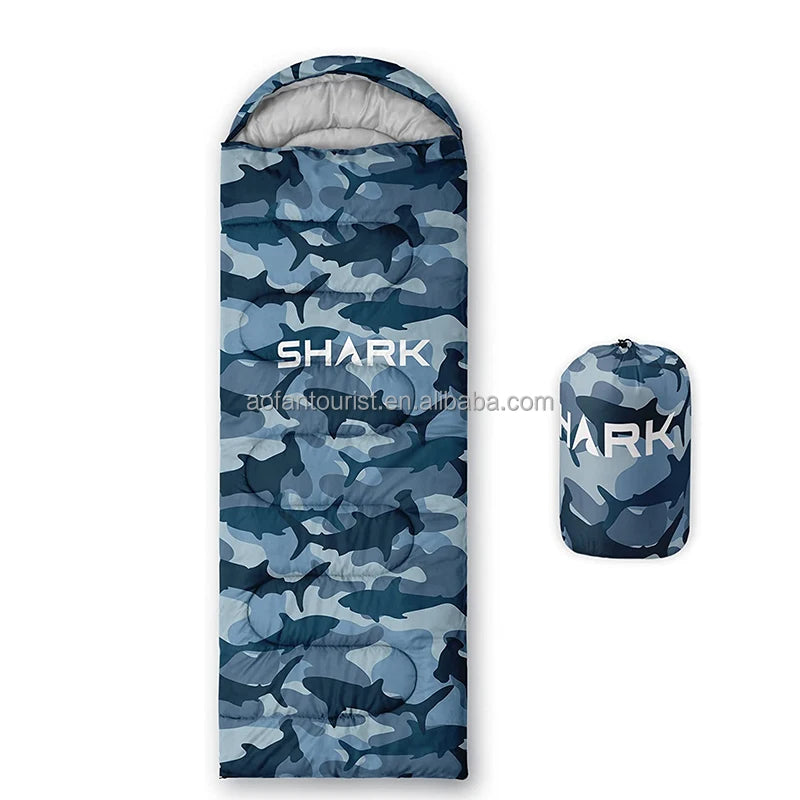 Animal-Print Cotton Camping Sleeping Bag – OEM product image 5