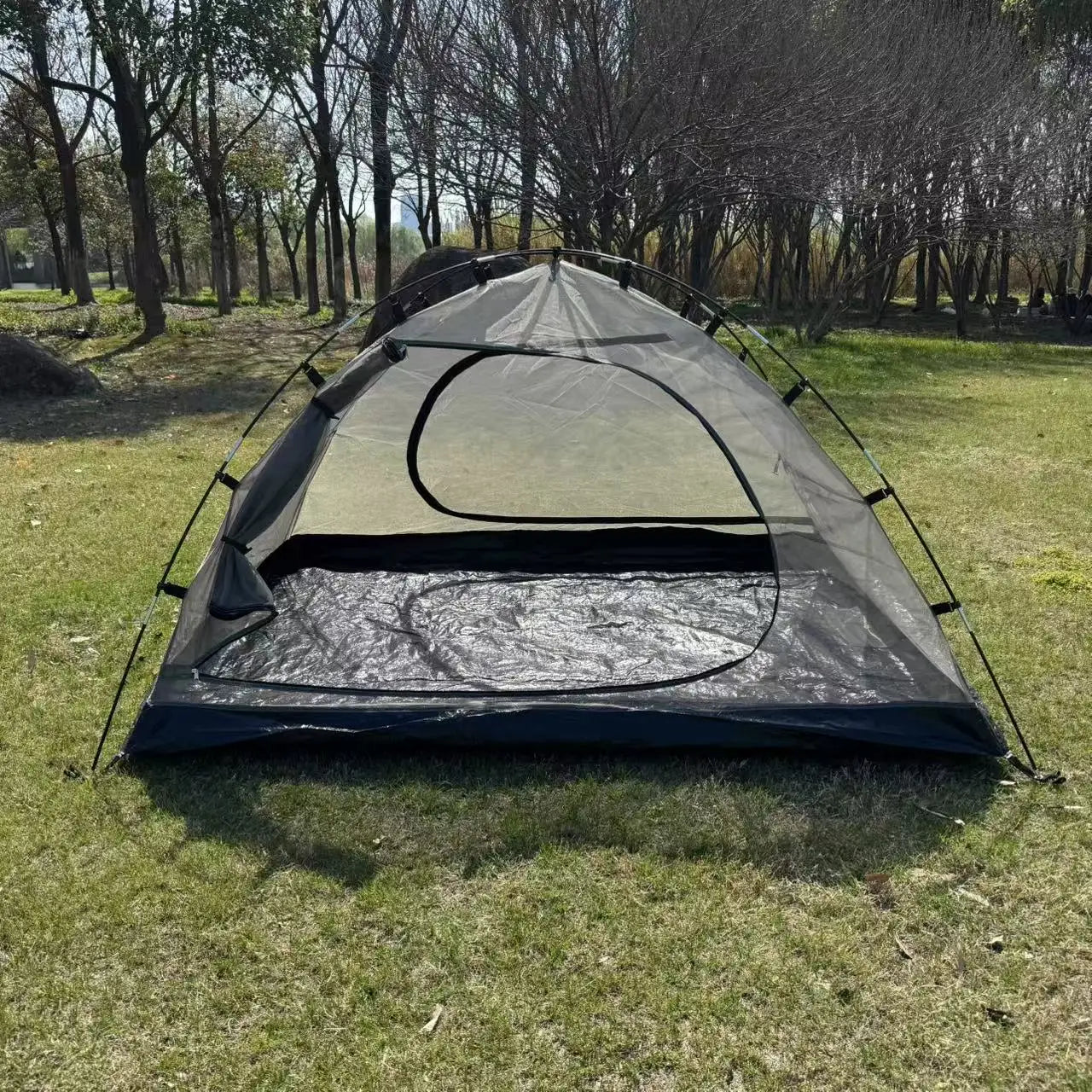 Compact Green Dome Camping Tent (QS-CT-002) – product view 6
