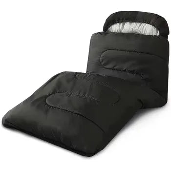 3-Season Hooded Envelope Sleeping Bag (QS-SB-010) – product view 1