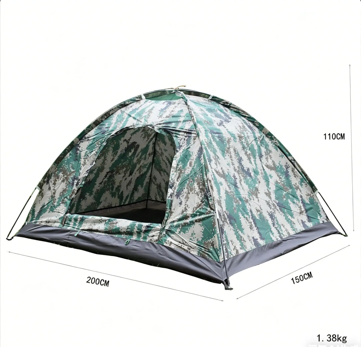1–6 Person Double-Layer Outdoor Tent – OEM product image 5