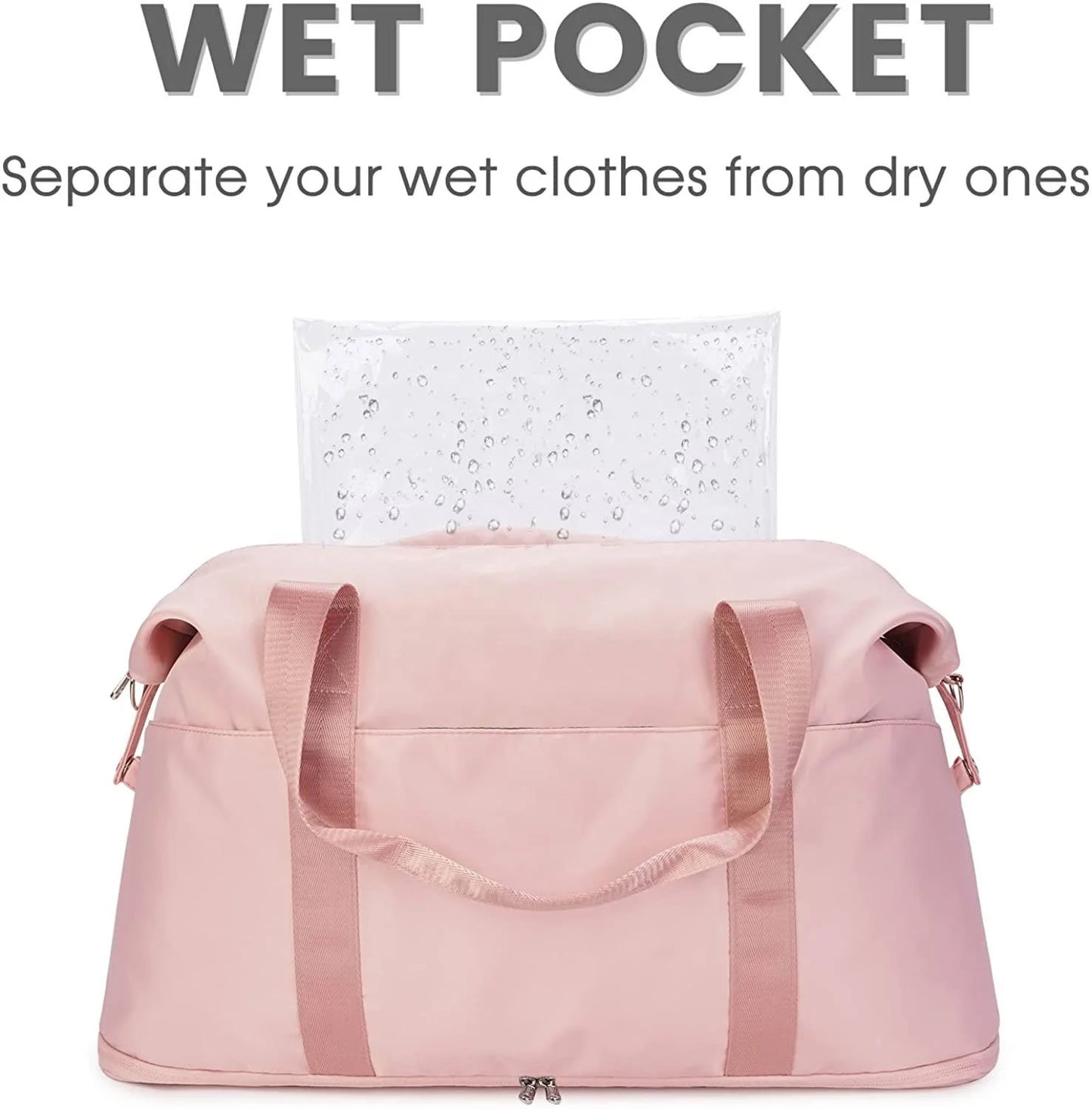 Water-Resistant Weekender Duffel (QS-DB-002) – product view 9