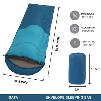 3-Season Outdoor Sleeping Bag – OEM product image 5