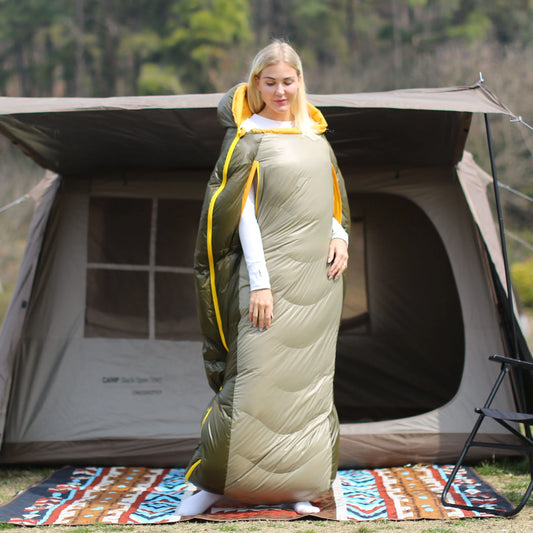 Wearable Camping Sleeping Bag (QS-SB-013) – product view 1