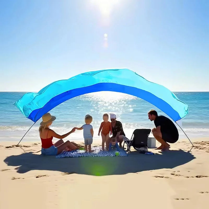 5–6 Person Portable Beach Shade Tent – OEM product image 2