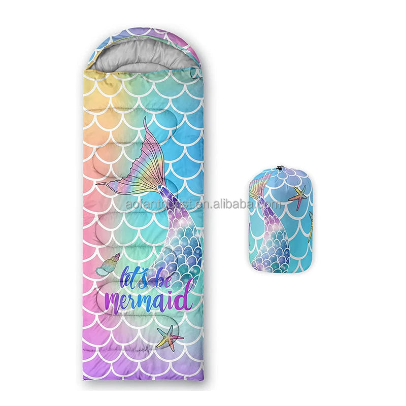 Animal-Print Cotton Camping Sleeping Bag – OEM product image 14