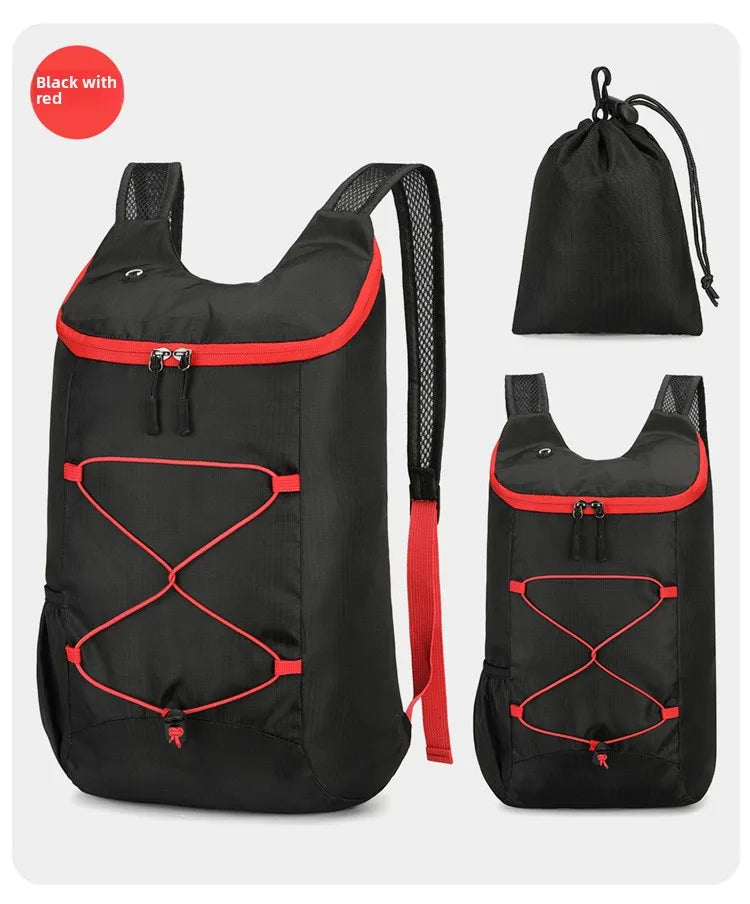 Packable Lightweight Sports Backpack (QS-BP-025) – product view 2