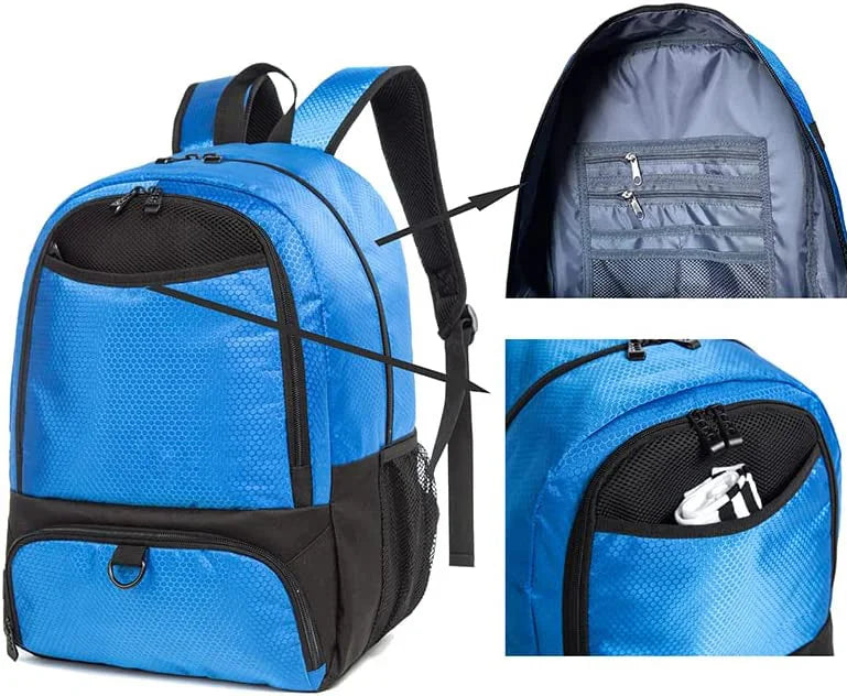 Sports Ball & Shoe Backpack (QS-BP-033) – product view 9