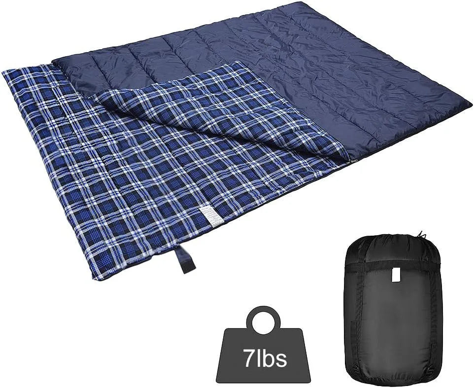 Waterproof Rectangular Double Sleeping Bag – OEM product image 7