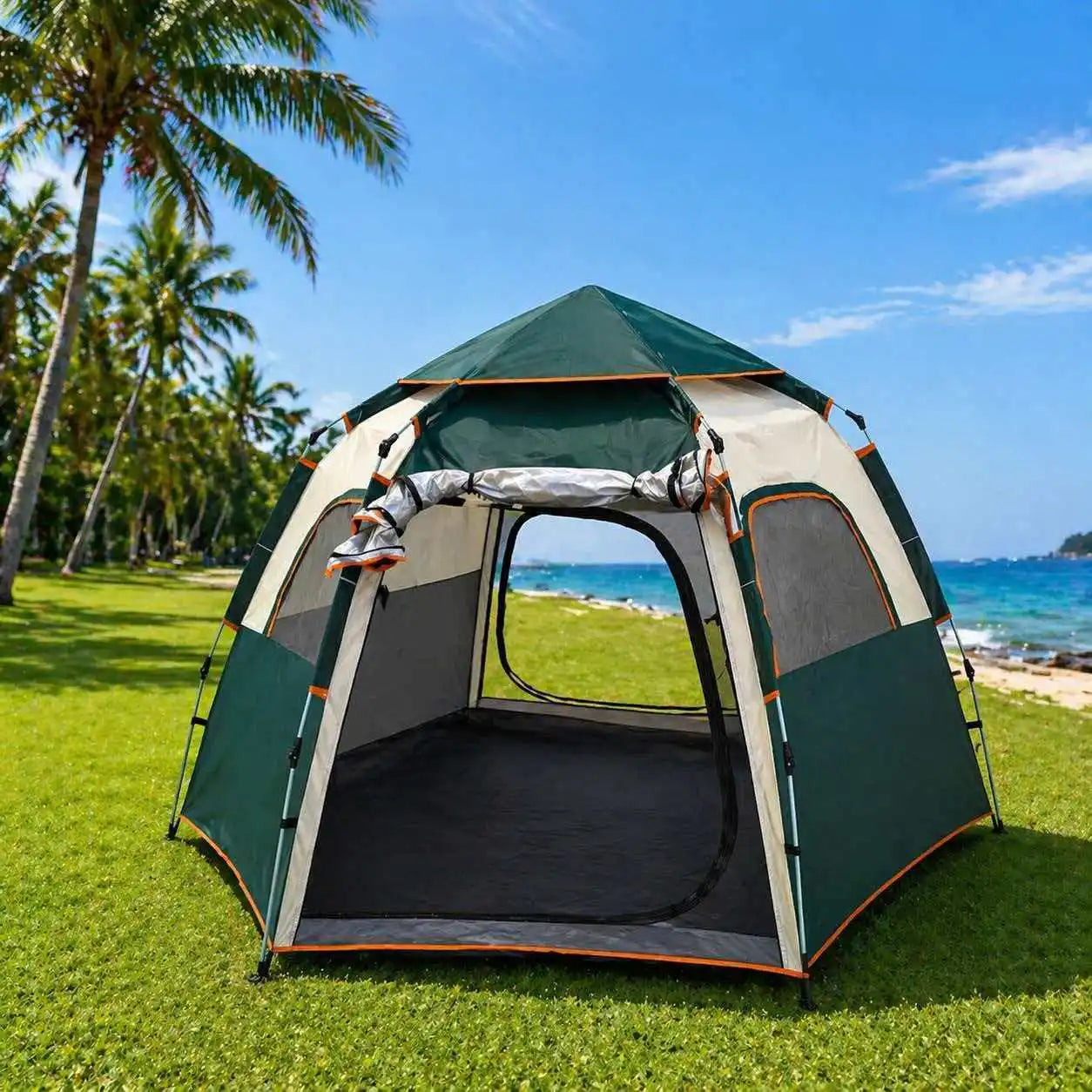Quick-Opening Family Camping Tent – OEM product image 5