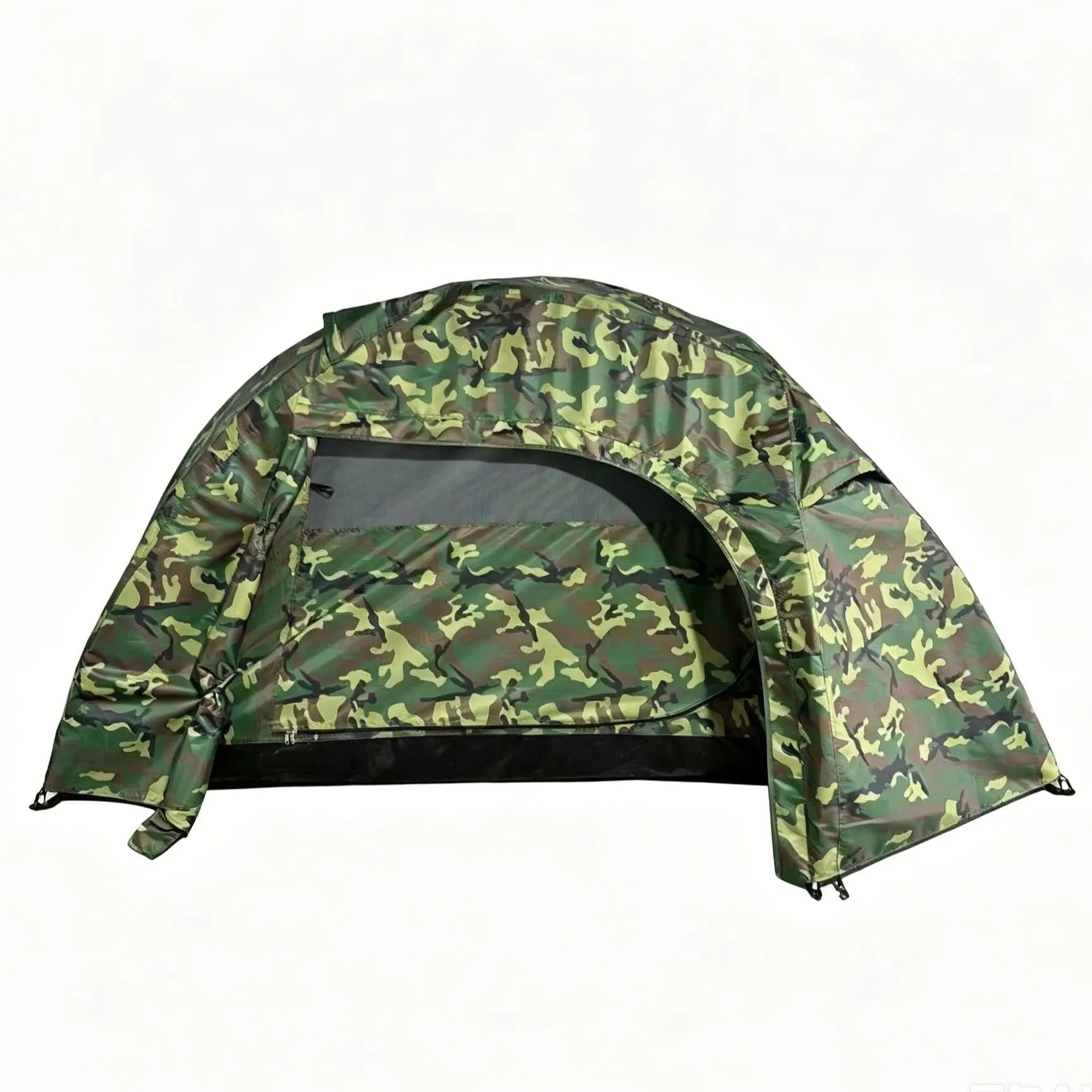Single-Person Double-Layer Camping Tent – OEM product image 2