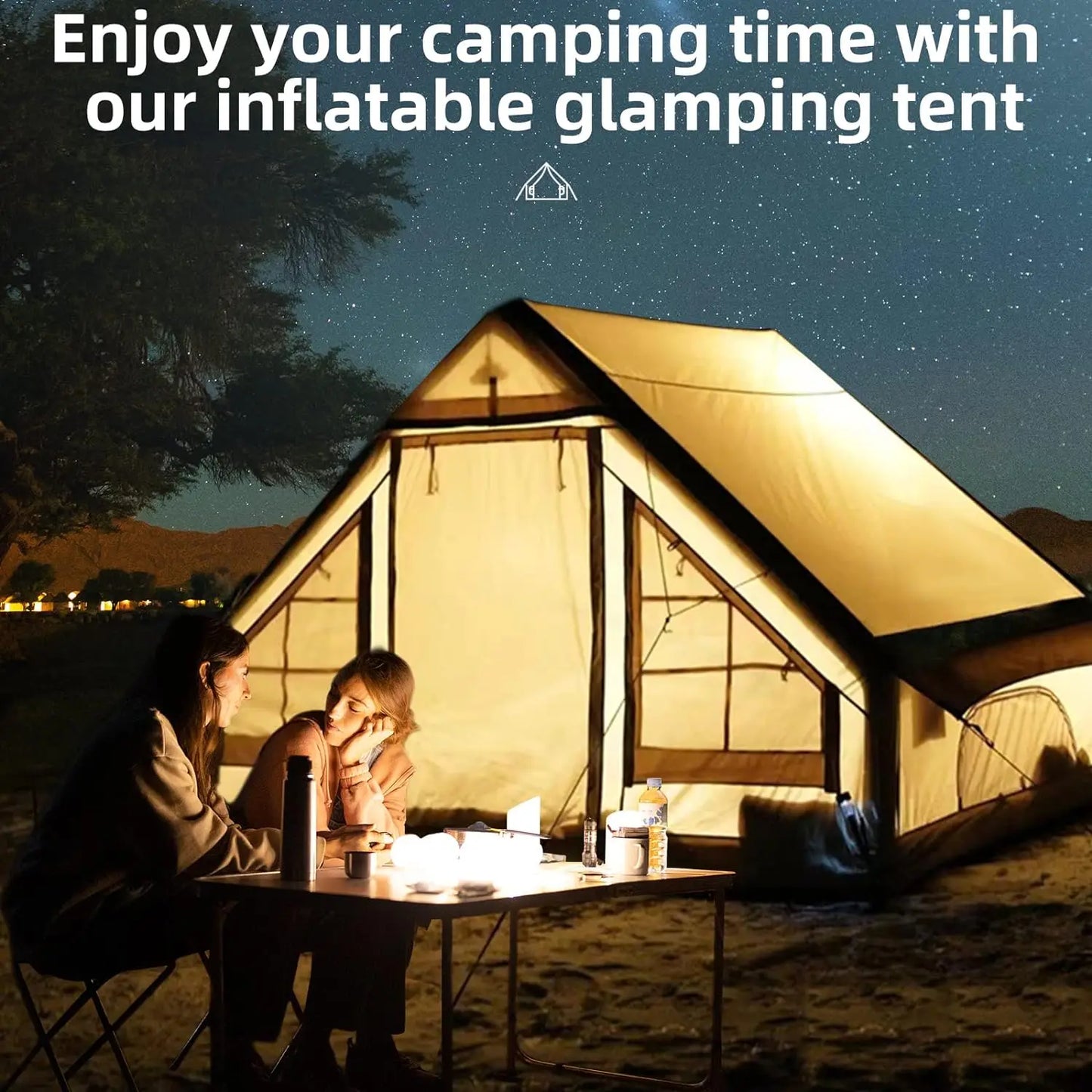 Spacious Inflatable Glamping Tent – OEM product image 6