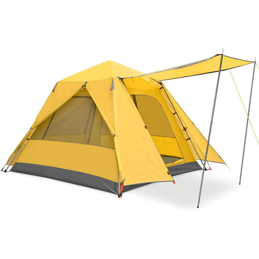 Family Tent with Front Awning (QS-CT-017) – product view 1