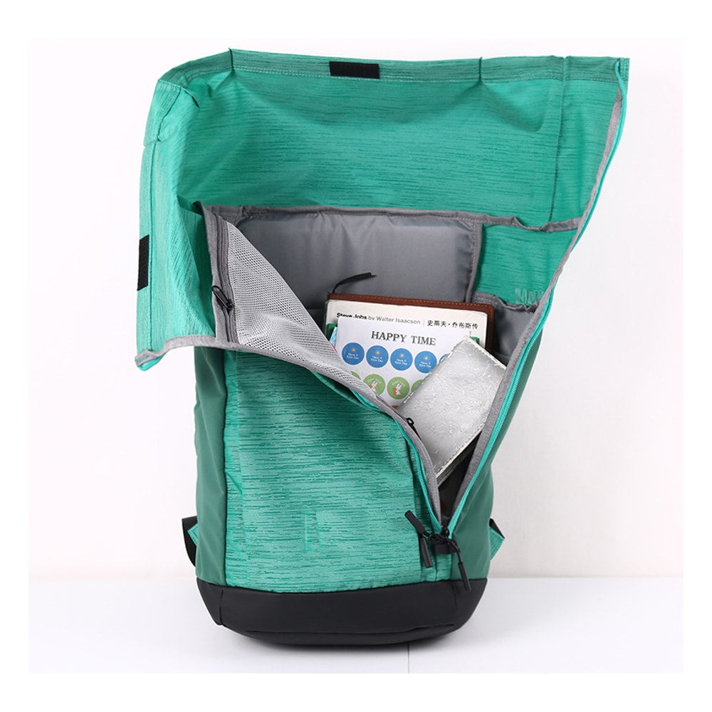 Minimal Roll-Top Daypack (QS-BP-005) – product view 4