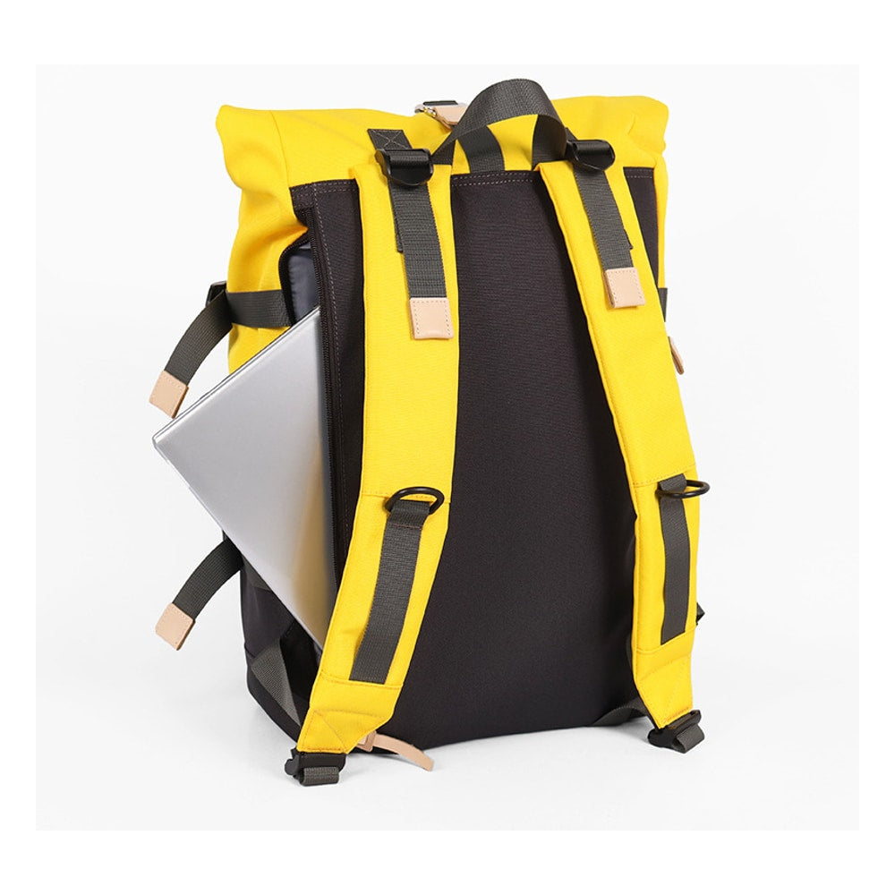 Buckle Roll-Top Travel Backpack (QS-BP-004) – product view 3