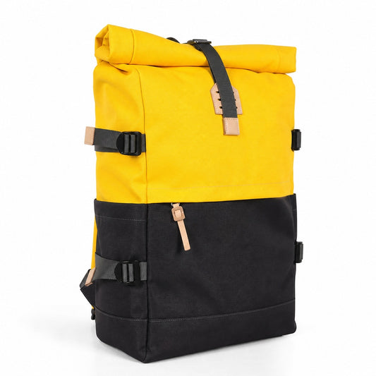 Buckle Roll-Top Travel Backpack (QS-BP-004) – product view 1
