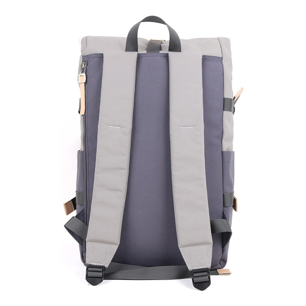 Roll-Top Commuter Backpack (QS-BP-002) – product view 4