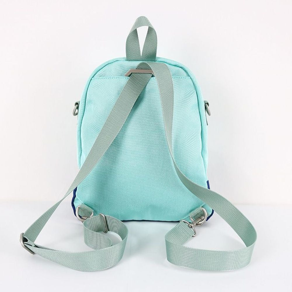 Compact Color-Block Daypack (QS-BP-011) – product view 2